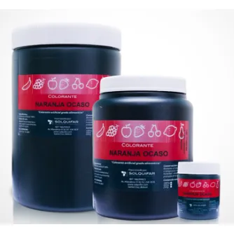 COLORANTE VEGETAL NARANJA OCASO X 30 G - Ecofarma